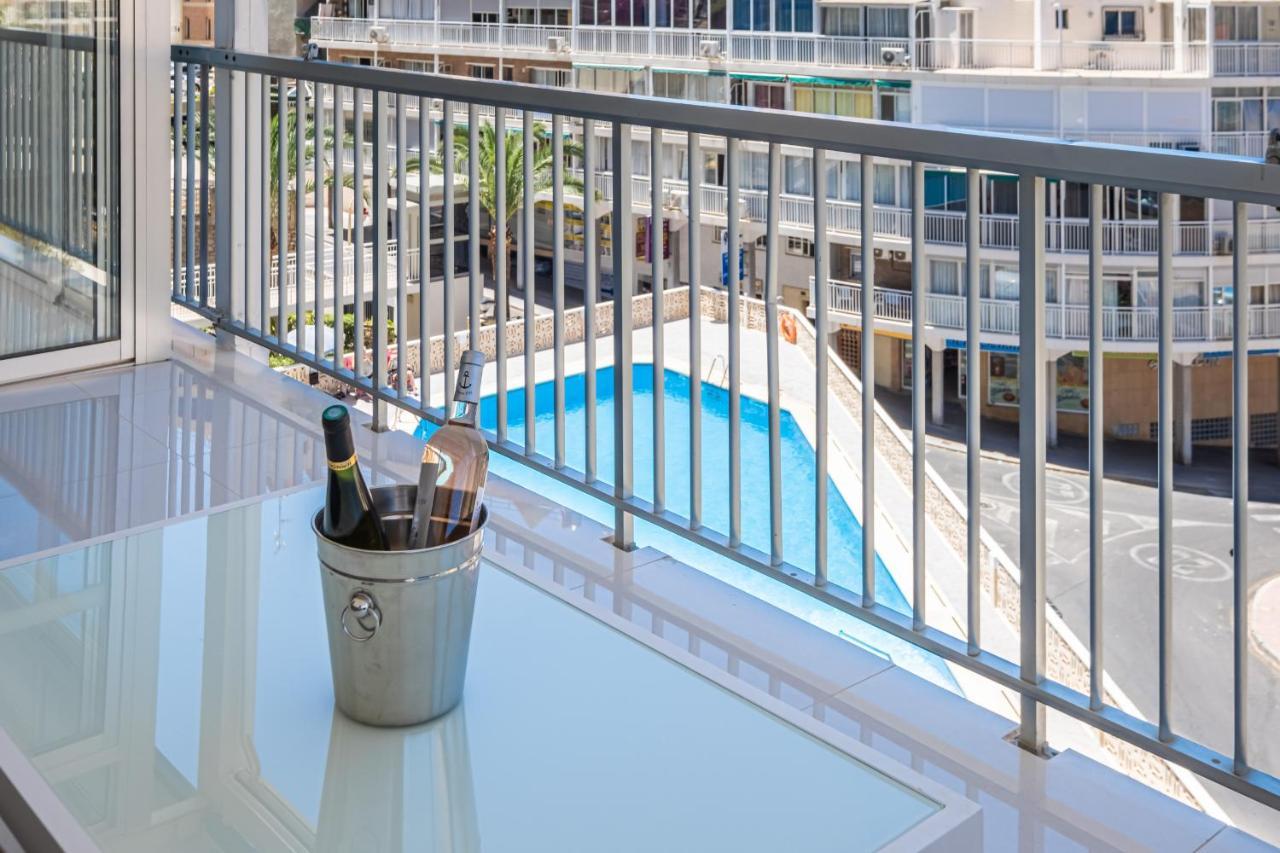 La Perla Benidorm Apartment Seaview & Pool Levante Beach エクステリア 写真