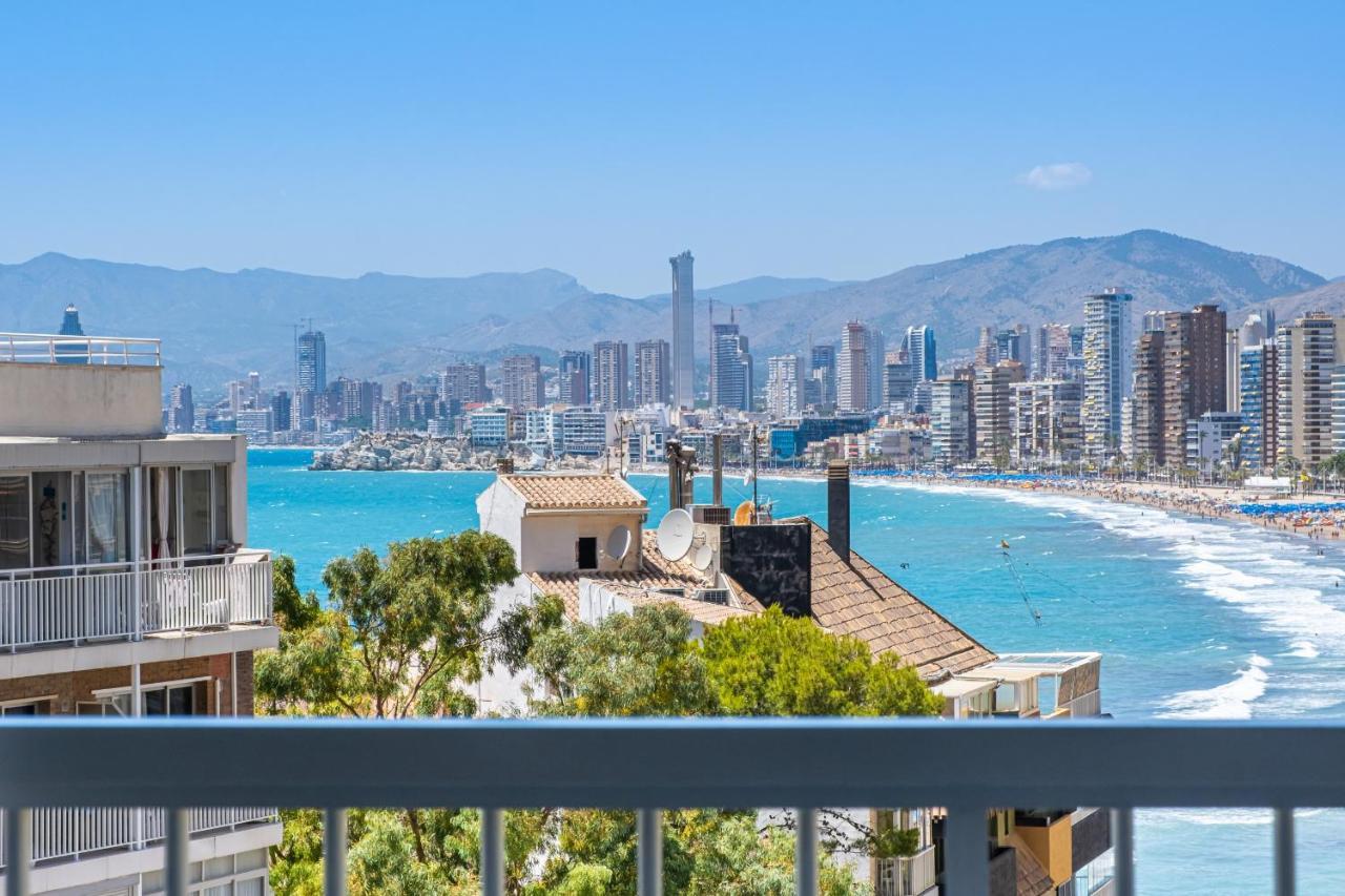 La Perla Benidorm Apartment Seaview & Pool Levante Beach エクステリア 写真