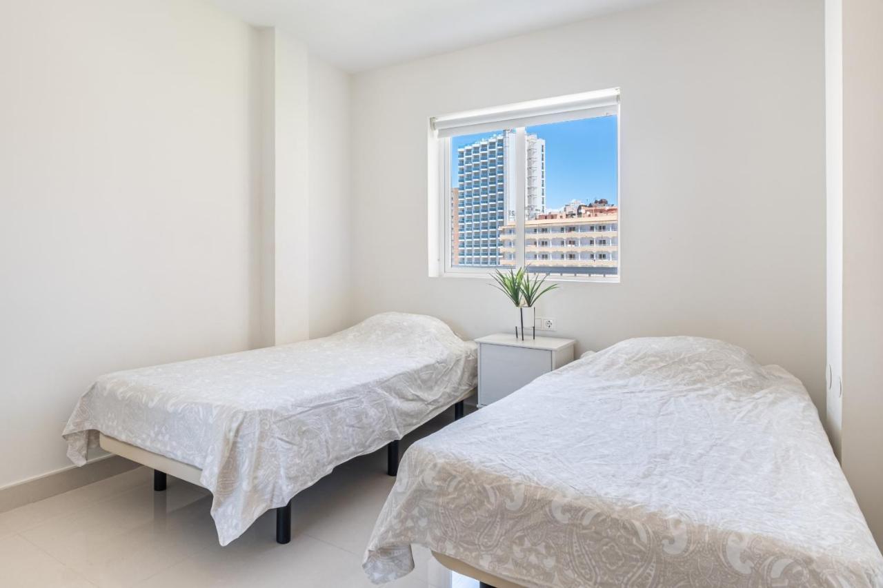 La Perla Benidorm Apartment Seaview & Pool Levante Beach エクステリア 写真