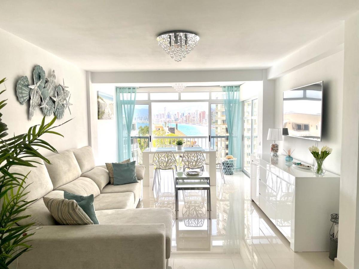 La Perla Benidorm Apartment Seaview & Pool Levante Beach エクステリア 写真