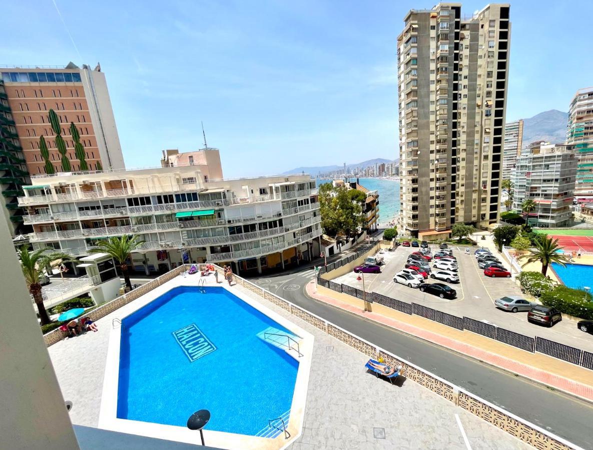La Perla Benidorm Apartment Seaview & Pool Levante Beach エクステリア 写真