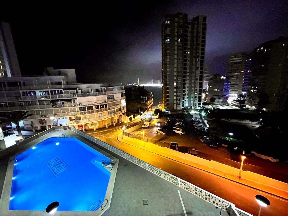 La Perla Benidorm Apartment Seaview & Pool Levante Beach エクステリア 写真