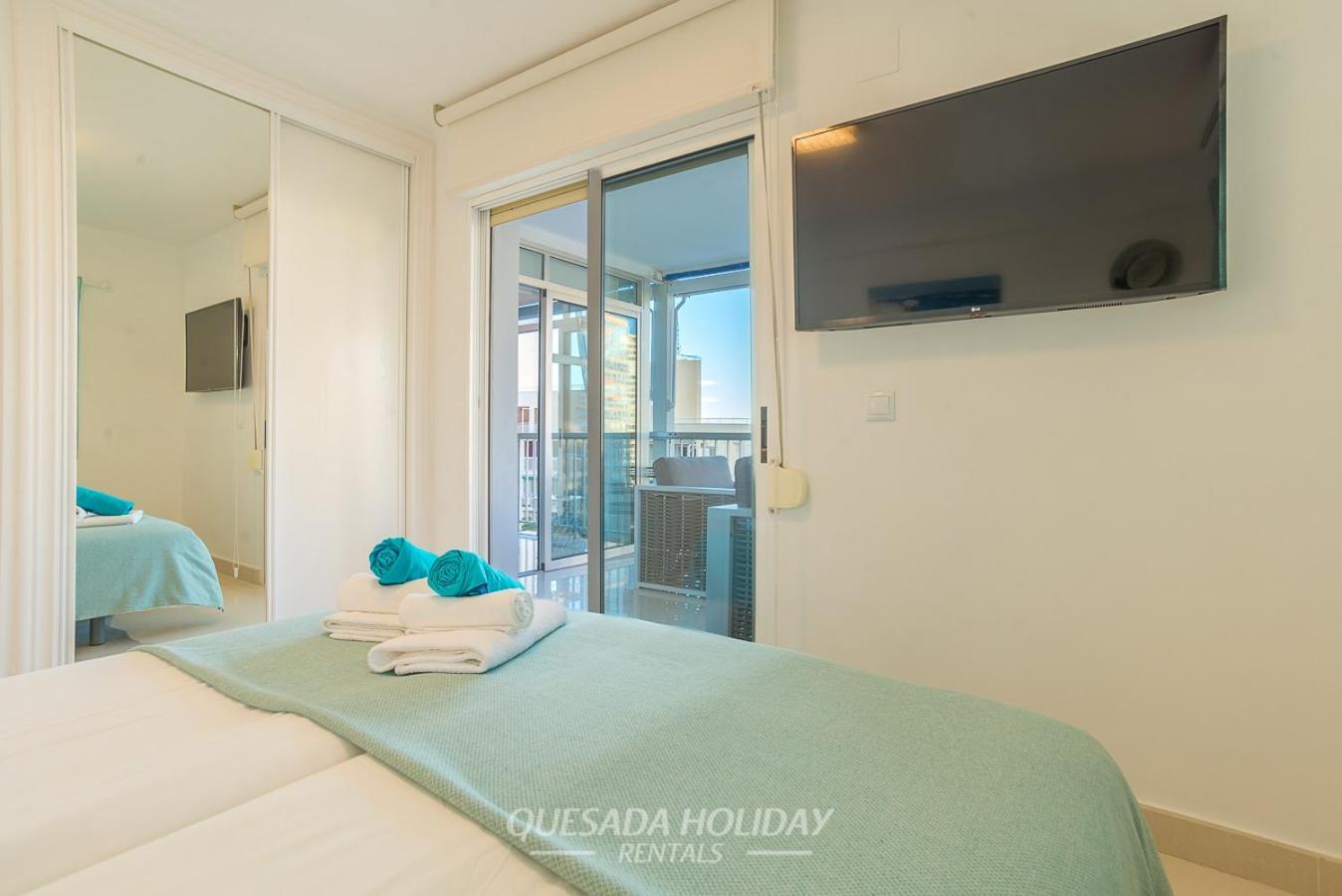La Perla Benidorm Apartment Seaview & Pool Levante Beach エクステリア 写真