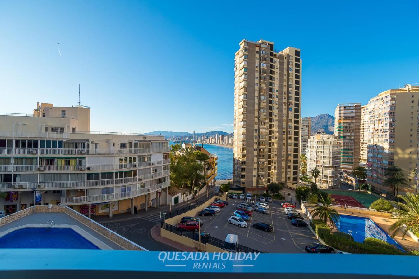 La Perla Benidorm Apartment Seaview & Pool Levante Beach エクステリア 写真