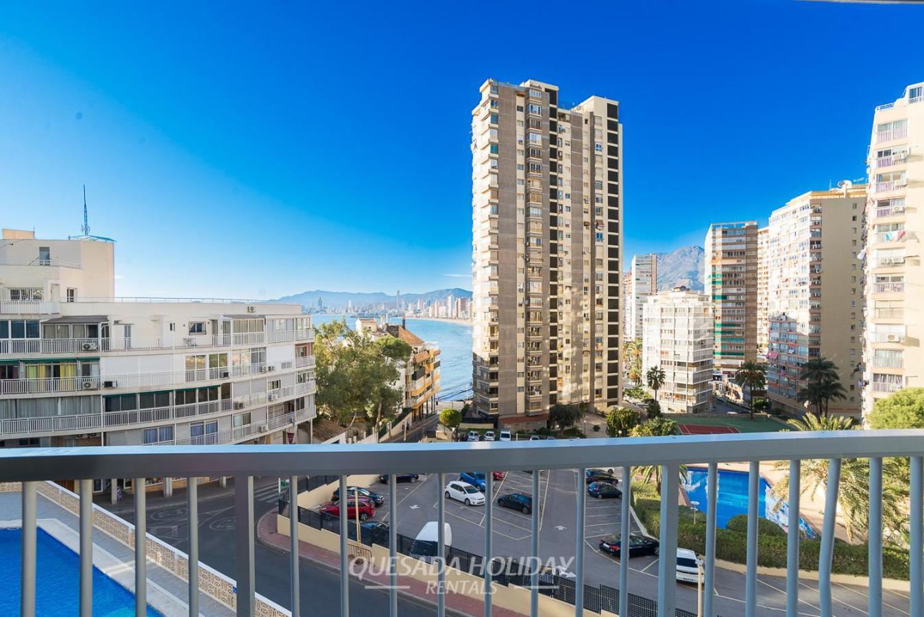 La Perla Benidorm Apartment Seaview & Pool Levante Beach エクステリア 写真