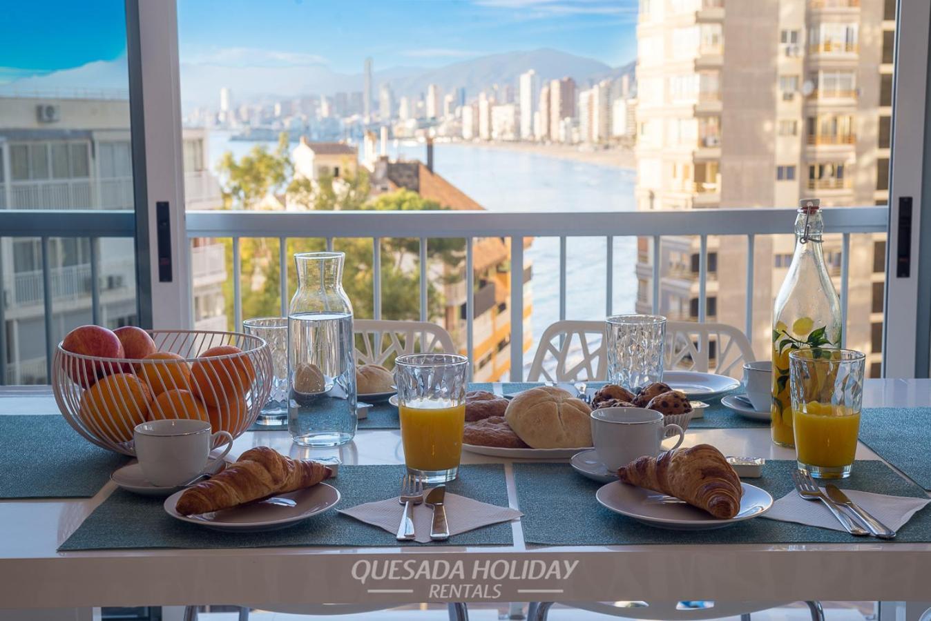 La Perla Benidorm Apartment Seaview & Pool Levante Beach エクステリア 写真