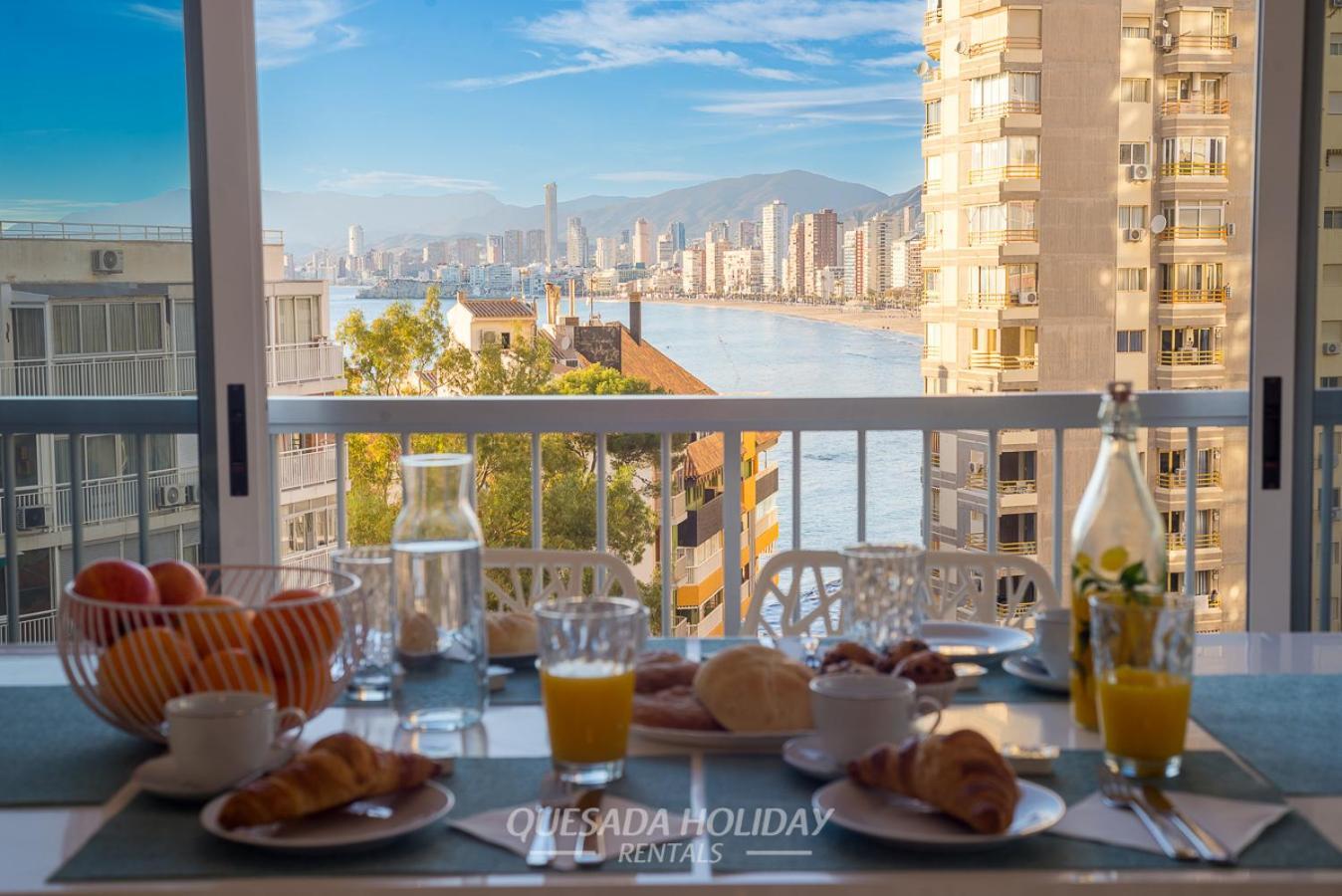 La Perla Benidorm Apartment Seaview & Pool Levante Beach エクステリア 写真