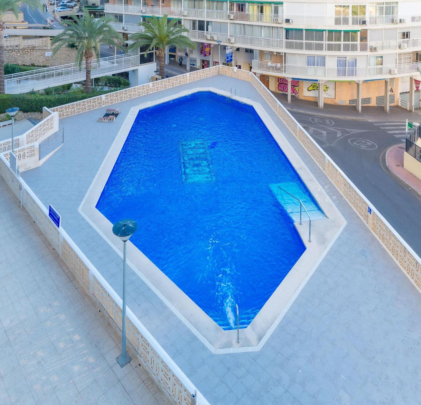 La Perla Benidorm Apartment Seaview & Pool Levante Beach エクステリア 写真